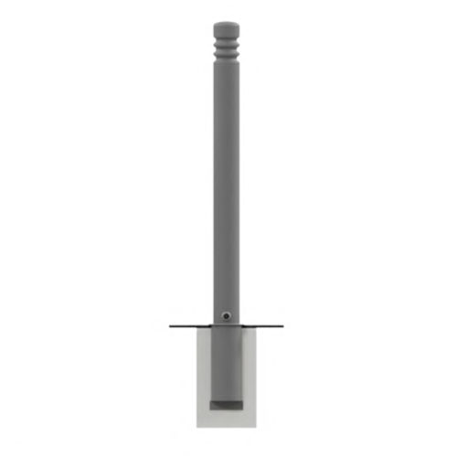 Potelet BUN fixe, Ø88,90mm hauteur totatale 1200mm, acier