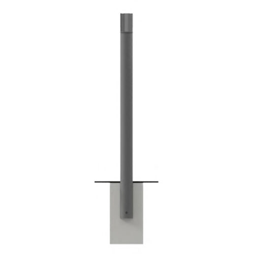 Potelet TEMPO tête inox, Ø76,1000mm, ht 1130 mm