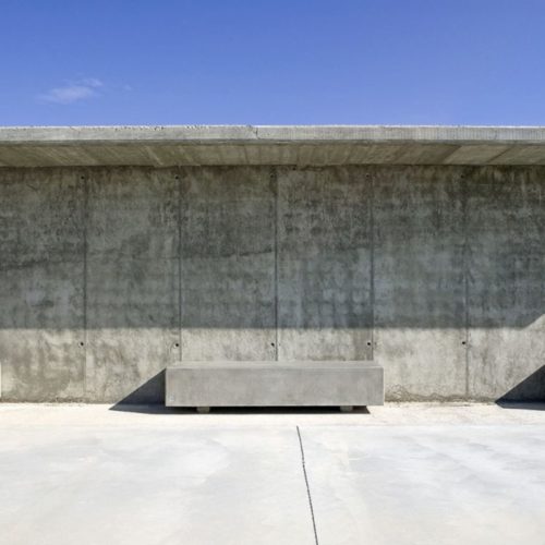 Banquette publique GANDHI B en béton