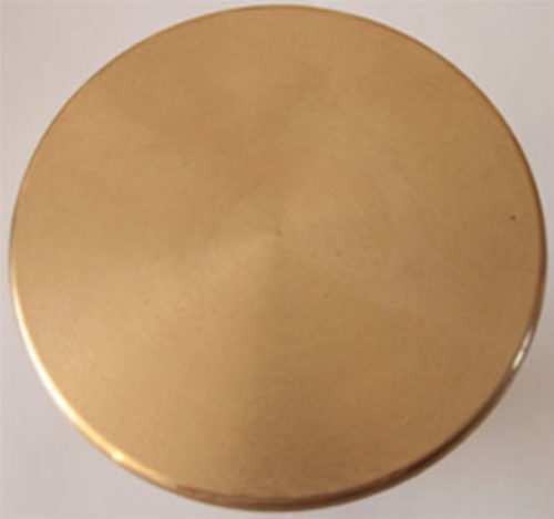 Clou de voirie bronze brossé Ø50mm