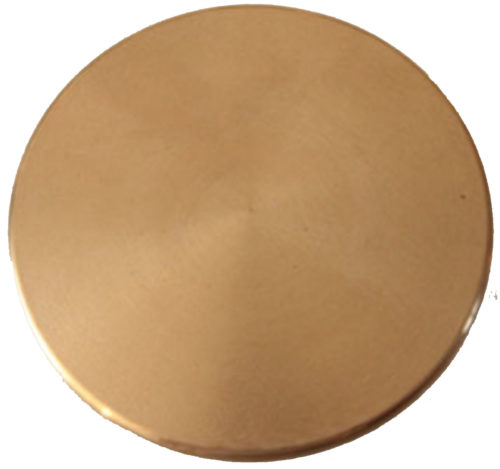 Clou de voirie bronze brossé Ø60mm