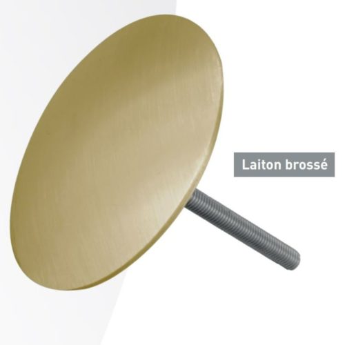 Clou Ø100mm en laiton brossé